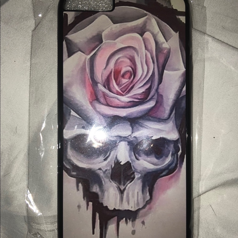 Rose skull iPhone 6/6s/8 phone case 🌹